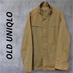 【希少】オールドユニクロ　L マウンテンパーカー ナイロンジャケット　ベージュ