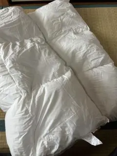 【良品】赤ちゃんの城　ベビー羽毛布団✖️カバー