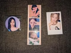 twice TZUYU 缶バッジ、ポラロイドセット