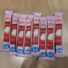 meiji ステップ らくらくキューブ 1-3歳用 5個入り　8本