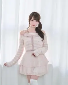 Rosé Muse Ribboncharm neckless ロゼミュ - メルカリ