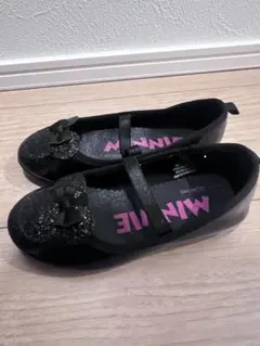 MINNIE ブラック フォーマルシューズ