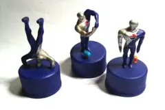 ペプシマン ペットボトルキャップ 3種類セット ペプシ 昭和レトロ