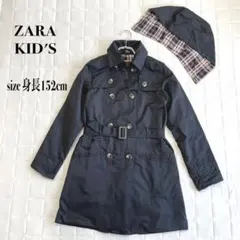 .ZARA KID'S ネイビー コート 152cm 11歳〜12歳