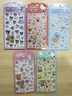 【韓国限定】　正規品　サンリオ　Tok!Tok! シール5種セット
