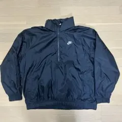 NIKE ナイキ トラックジャケット ハーフジップ 黒 XXL