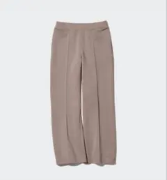 新品ユニクロ ドライスウェットトラックパンツ ブラウン　XL