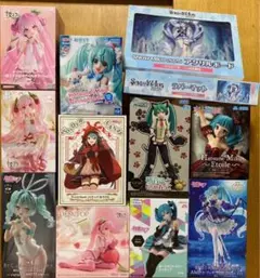 初音ミク　プライズ景品　12種詰め合わせセット　GIGO限定含む