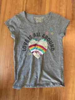 スパンコール Tシャツ　7〜8歳のサムネイル