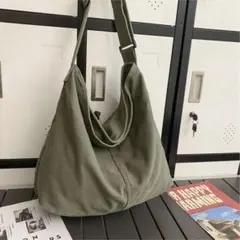 ニュースペーパーバッグ メッセンジャーバッグ カーキ 古着 トート ヴィンテージ