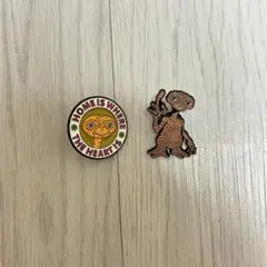 E.T. キャラクターピンバッジセット