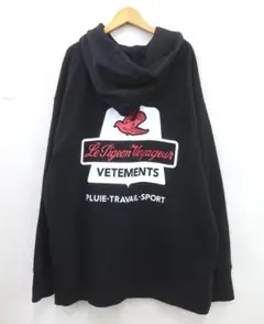 未使用 Le Pigeon Voyageur バックプリントフーディ パーカー