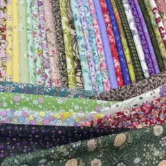 510生地　まとめ売り　ハギレ　はぎれ　セット　沢山　ハンドメイド　手芸花柄
