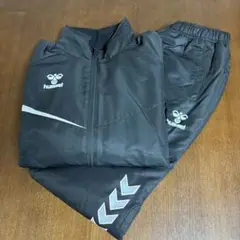 hummel ピステ・ウィンドブレーカーセット 黒