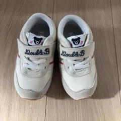 ミキハウス　DOUBLE_B キッズシューズ 15センチ