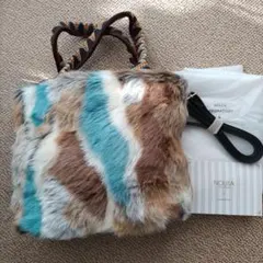 【ノリータ　ラボラトリー】ファーショルダーバッグ　2way