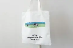 千本松牧場 セボン トートバッグ 牛柄 新品未使用