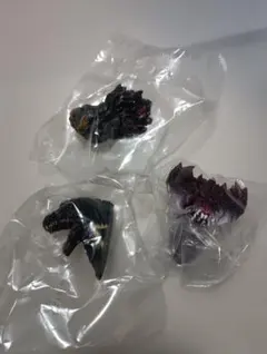 一番くじゴジラ怪獣乱舞荒ぶるモノE賞モンスターヘッドマグネット3個セット