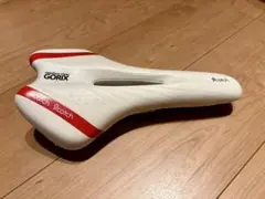 GORIX 自転車 サドル ホワイト レッドのサムネイル