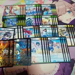 デュエルマスターズ ドラゴン娘 デッキ 48枚セット 帝王坂∞ 宿禰マロン③