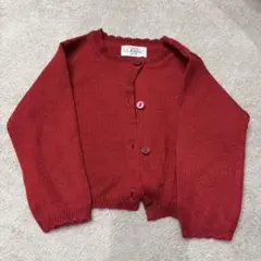 ELFINDOLL CLASSIC 赤 カーディガン 60-70