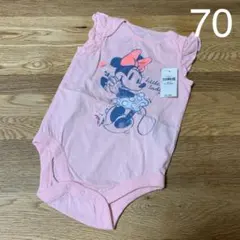 新品タグ付き babygap ミニーちゃん ロンパース