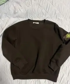 STONE ISLAND クルーネック スウェット ブラックのサムネイル