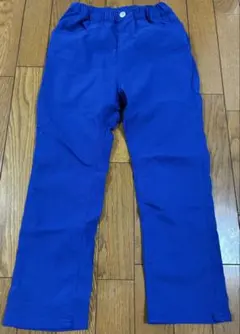 moujonjon ロングパンツ 長ズボン 130cm ブルー