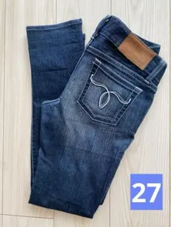 MOUSSY パウダースキニーデニムパンツ　27のサムネイル
