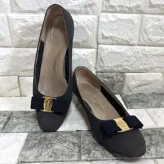 【Salvatore Ferragamo】フェラガモヴァラパンプス23〜23.5
