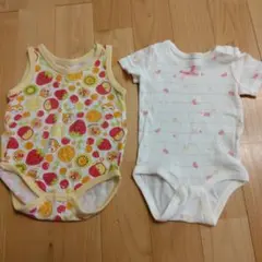 女の子　ベビー肌着セット　2枚　70センチ