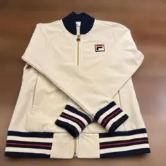 FILA トラックジャケット Sサイズ クリーム色