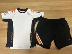 【Kappa】ガラリベロ 上下セット プラクティスシャツ＆ハーフパンツ