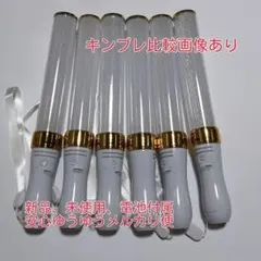 キンブレ同じサイズ、ペンライト、LED、15色カラー、「ゴールド」6本セット新品
