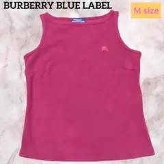 最終値⛔BURBERRY BLUE LABEL タンクトップ ホースロゴ ピンクのサムネイル