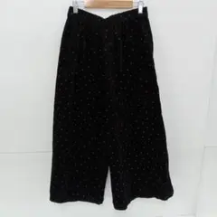 最終値下◎9.12◎S732◎スタジオクリップ◎ガウチョパンツ◎コーデュロイ◎L