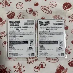 Vジャンプ5月特大号 応募者全員大サービス 激闘のゴジータパック 2パックセット