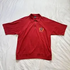 Disney ミッキーマウス ポロシャツ M 赤