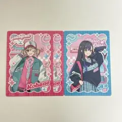 白石杏 小豆沢こはね メロパレ トレカ