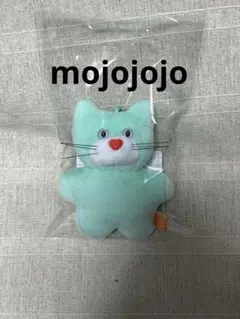 mojojojo ミントグリーン ぬいぐるみマスコット ミント ねこ 猫