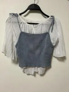 RETRO GIRL レトロガール ビスチェ×シアーブラウス セットのサムネイル