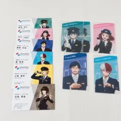 僕のヒーローアカデミア ヒロアカ 静鉄 クリアカード 特典 名刺風カード