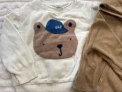 GAP ベアー　くま　パーカー　ニット　トップス
