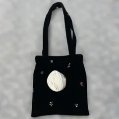 Bibiy B. STARRY TOTE BAG ベロアトートバッグ 5-1 - メルカリ