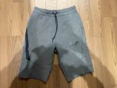 【中古・美品】NIKE(ナイキ) テックフリース ショーツ サイズL グレー