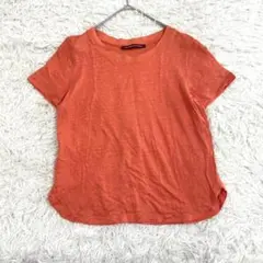 コントワーデコトニエ リネンtシャツ 半袖カットソー M 無地 ユニクロのサムネイル