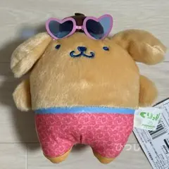 サンリオキャラクターズ くりっぴぃ ぬいぐるみ こんがり日焼け ポムポムプリンのサムネイル