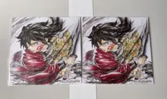 2枚セット 劇場版 鬼滅の刃 入場者特典 冨岡義勇バースデー色紙 映画 特典