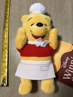 くまのプーさん シェフ ぬいぐるみ 約20cm