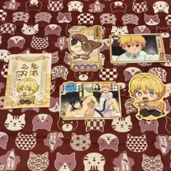 鬼滅の刃 我妻善逸 ステッカー 물개
